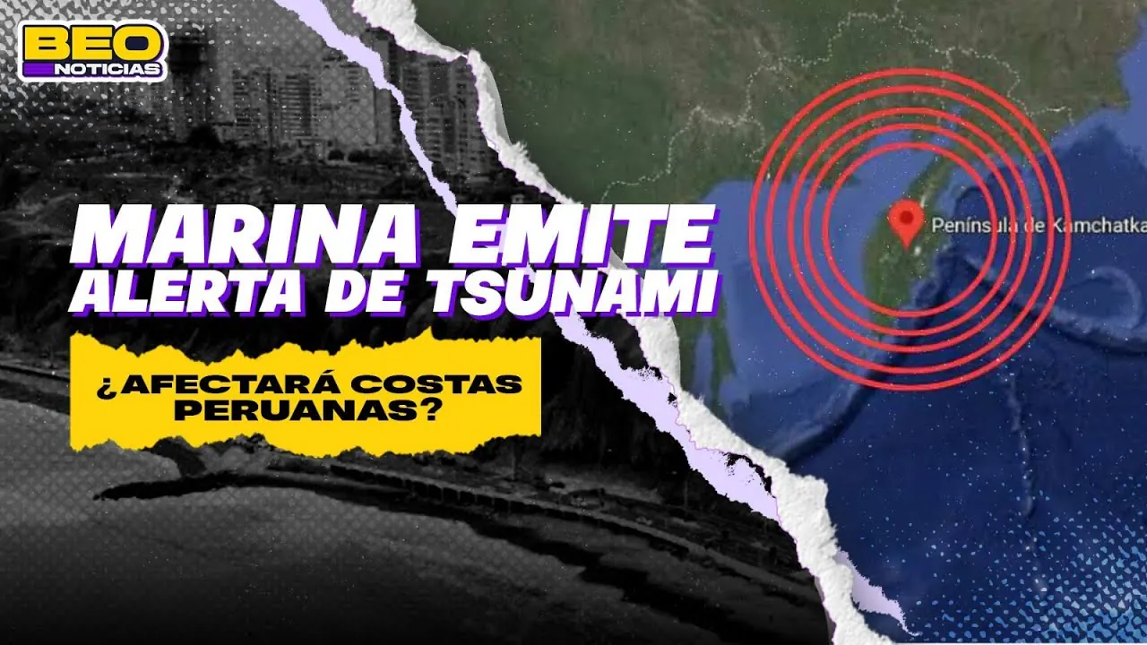 Reproducir: TERREMOTO DE 8.8 EN RUSIA ¿TSUNAMI EN PERÚ? | BEO NOTICIAS 🟣