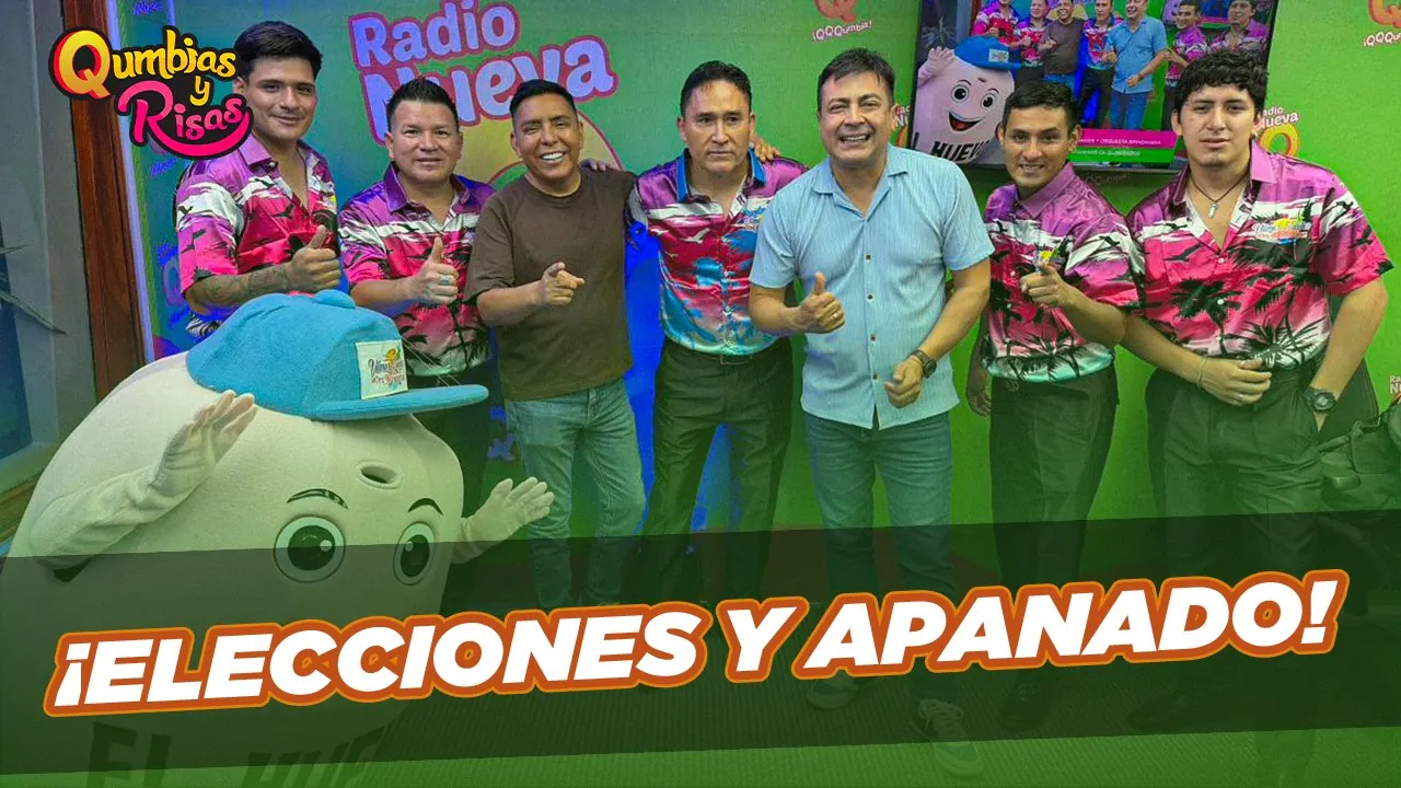Reproducir: ELECCIONES PRESIDENCIALES al estilo de QUMBIAS Y RISAS con EDWIN SIERRA y OSCAR DEL RÍO I EN VIVO