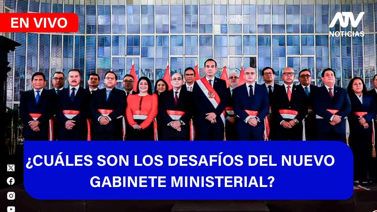 Reproducir: Fe de Erratas 📱🎙️| ¿CUÁLES SON LOS DESAFÍOS DEL NUEVO GABINETE MINISTERIAL? - ATV+