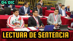 Sentencia contra Pedro Castillo y Betssy Chávez - lectura final | 04 DIC