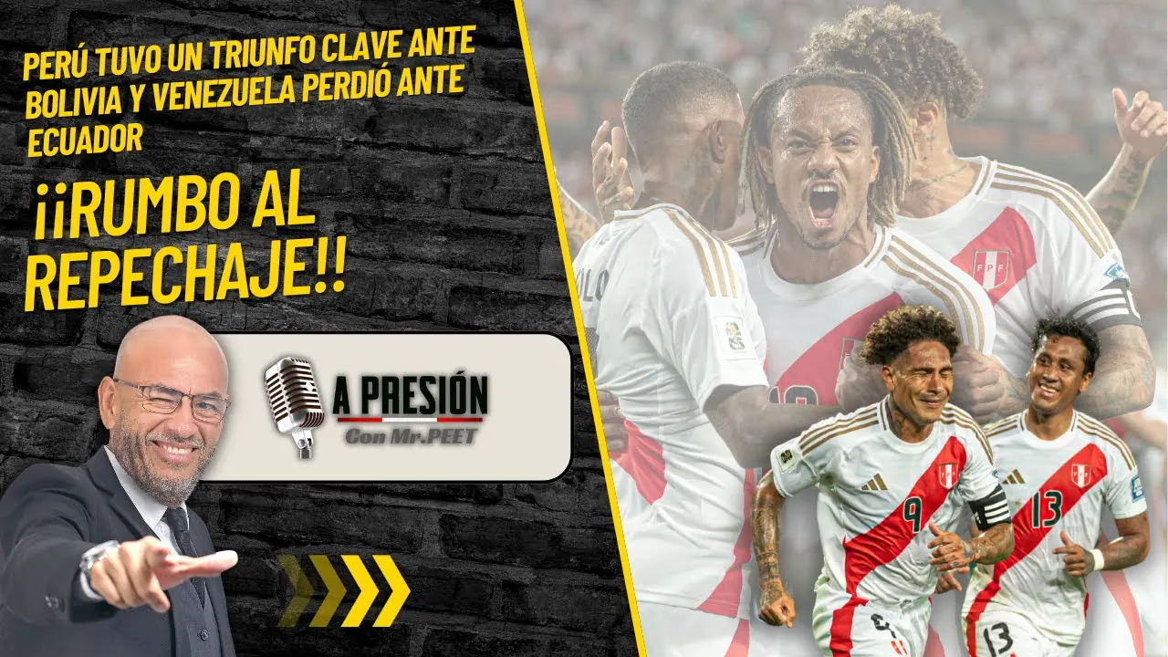 Reproducir: 🔥🇵🇪 ¡PERÚ GANÓ Y SE ACERCA AL REPECHAJE!