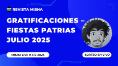 GRATIFICACIONES – FIESTAS PATRIAS JULIO 2025