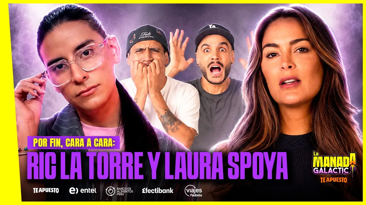 Reproducir: EL CARA A CARA QUE TODOS ESPERABAN VER: RIC LA TORRE Y LAURA SPOYA #LAMANADAGALÁCTICA