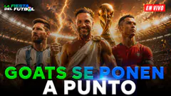 MESSI Y CR7 LLEGARON AL MUNDIA Y SE PREAPRAN PARA SU DEBUT #LAFIESTADELFÚTBOL