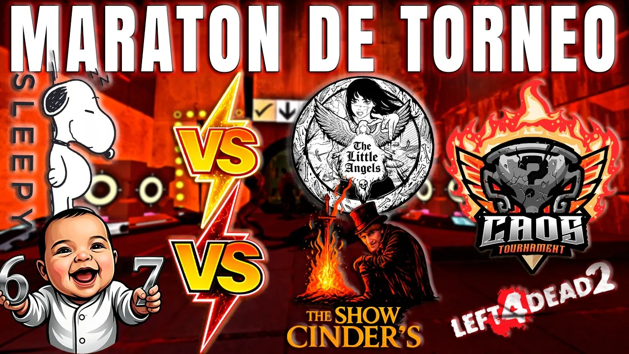 Reproducir: HOY LES VOY A DAR LA CARA | TORNEO DEL CAOS L4D2 | SixSeme VS Show | Sleepy VS Little Angels
