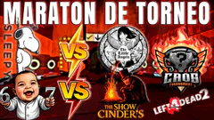 HOY LES VOY A DAR LA CARA | TORNEO DEL CAOS L4D2 | SixSeme VS Show | Sleepy VS Little Angels