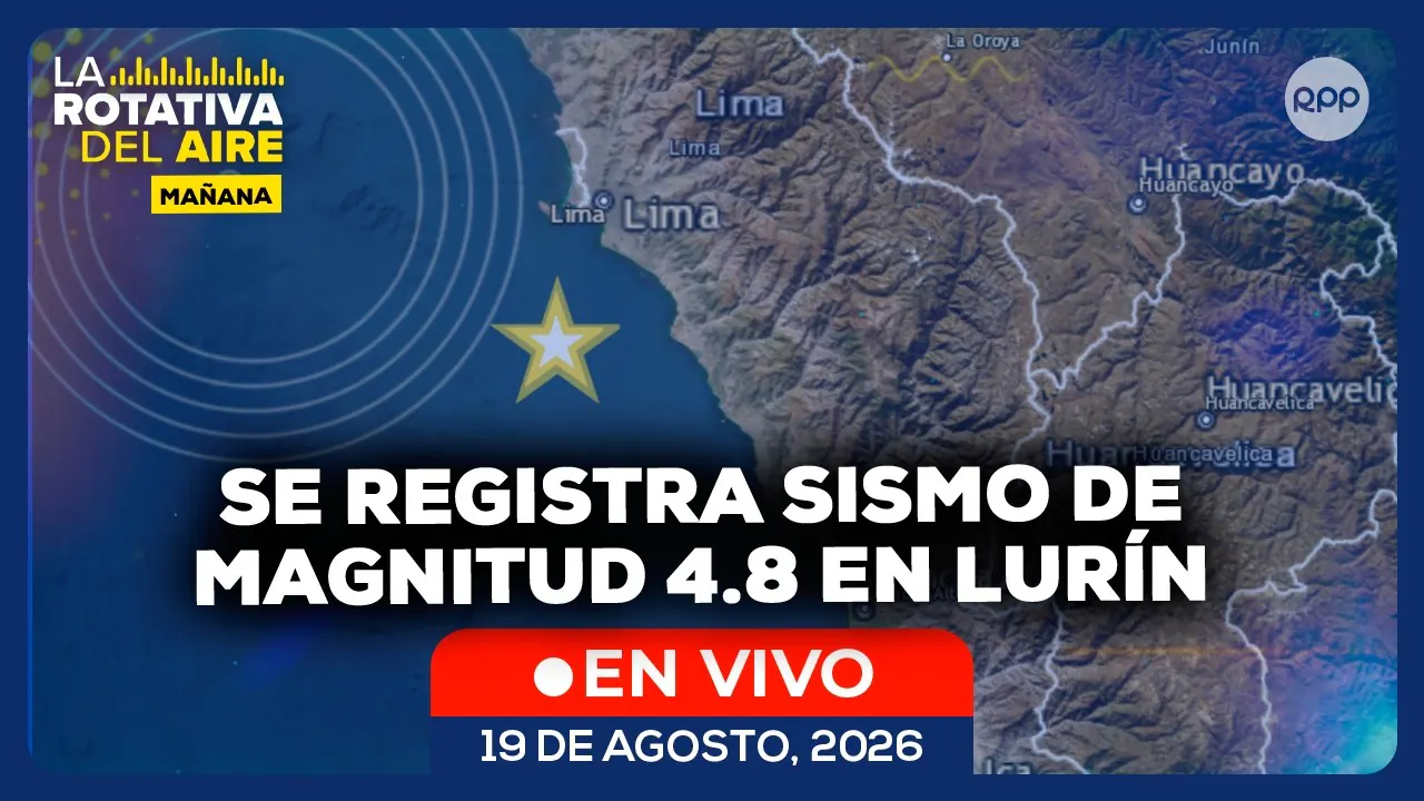 Reproducir: 🔊 EN VIVO | Sismo de regular magnitud fue sentido en Lima esta madrugada