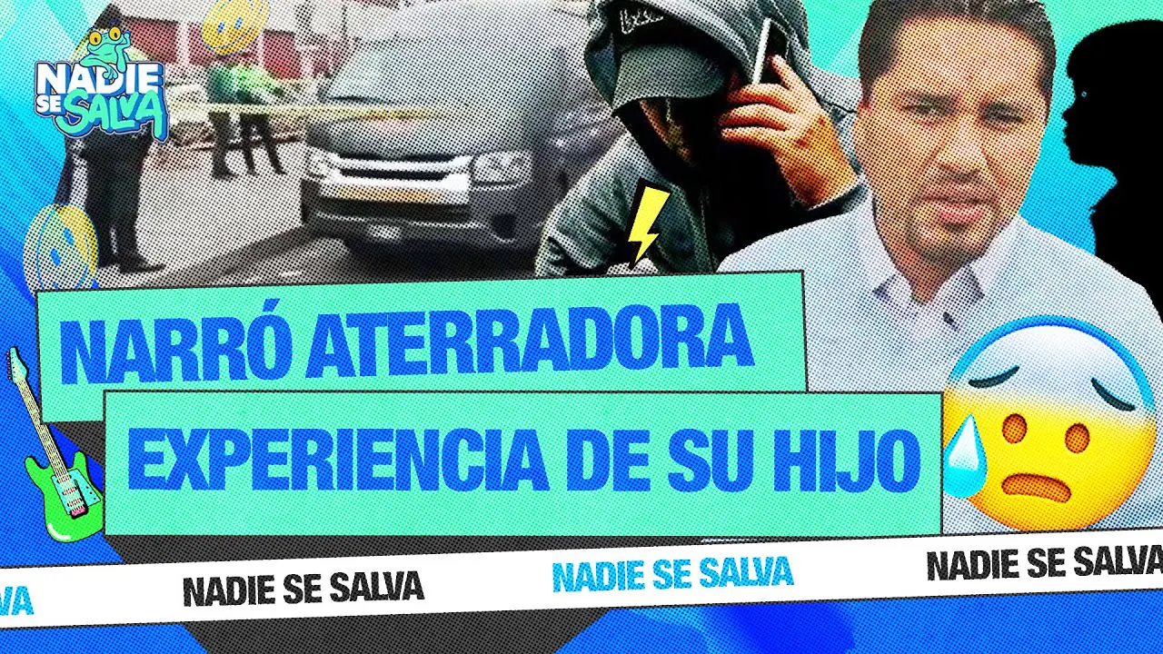 Reproducir: HIJO DE FERNANDO EGÚSQUIZA PRESENCIÓ ASESINATO EN VIVO  | NADIE SE SALVA 🐸