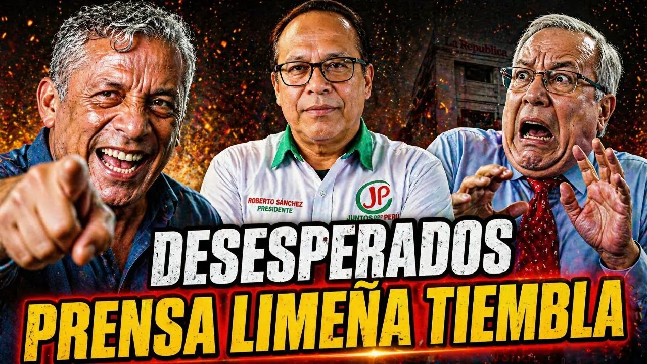 Reproducir: ANTAURO: prensa limeña enloquece | Roberto Sánchez en segunda vuelta | Hildebrand vs. Pedro Castillo