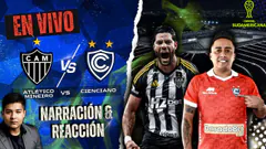 ATLÉTICO MINEIRO VS CIENCIANO #ENVIVO | SUDAMERICANA 2025 FECHA 6 | NARRA JAROL ALVARADO