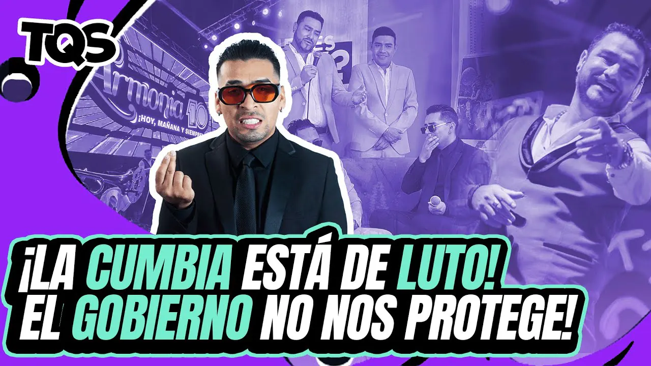 Reproducir: #TQS | ARMONÍA 10 Y LA CUMBIA DE LUTO!  EL GOBIERNO NO HACE NADA, NOS APAGA