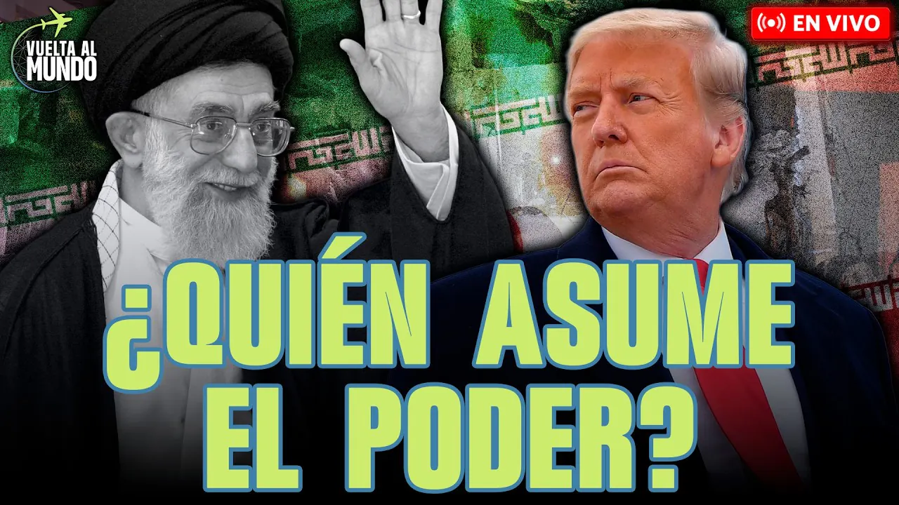 Reproducir: #ENVIVO | CAÍDA DE ALÍ JAMENEI: ¿QUÉ SUCEDERÁ TRAS LA MUERTE DEL LÍDER AYATOLA? #VUELTAALMUNDO