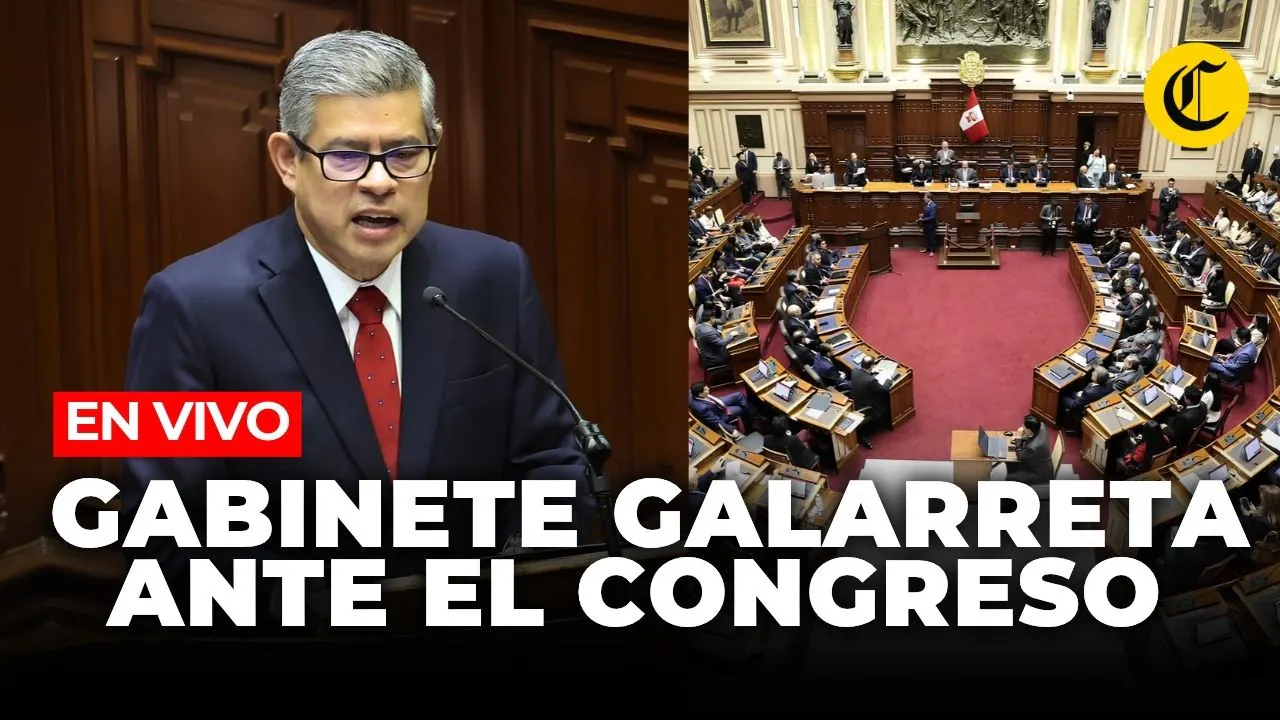 Reproducir: 🔴 CONGRESO EN VIVO: DIPUTADOS DEBATEN TRAS PRESENTACIÓN DEL GABINETE GALARRETA | El Comercio