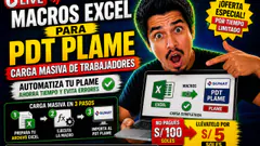 Macro Excel para PDT PLAME 2026-2027