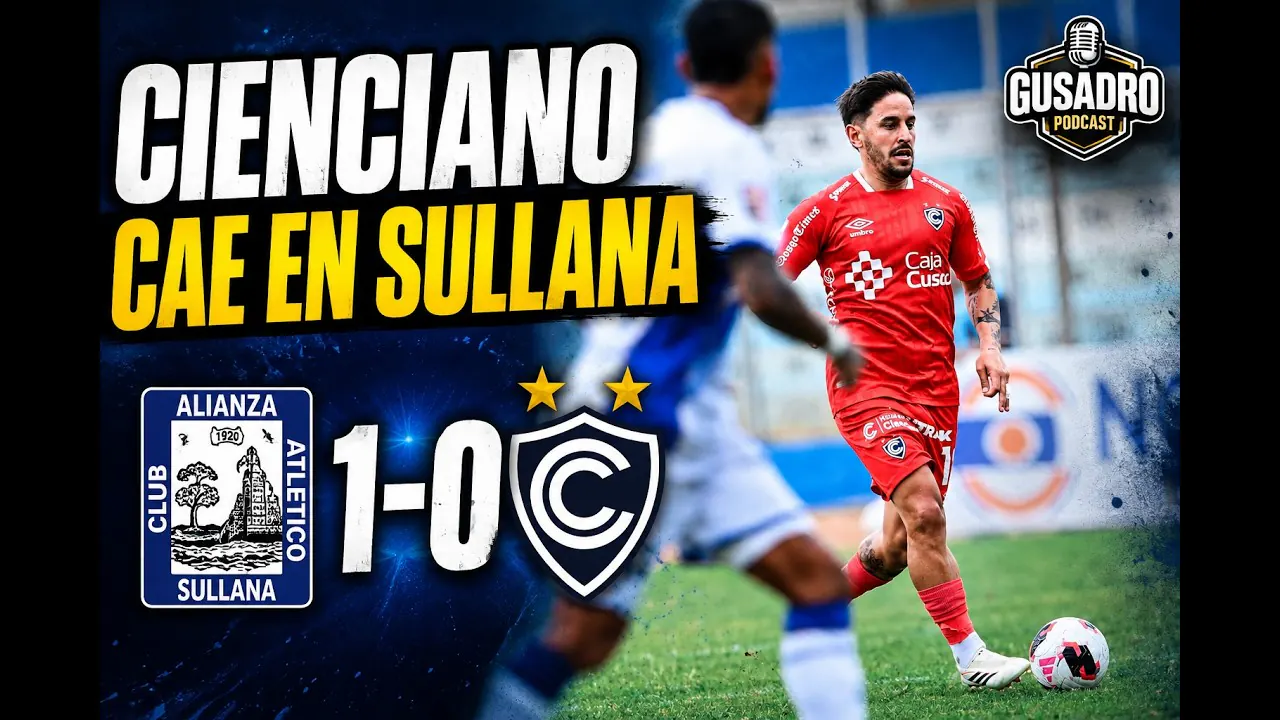 Reproducir: POST SALA: ALIANZA ATLÉTICO 1-0 CIENCIANO - CON LA CABEZA EN OTRO LADO