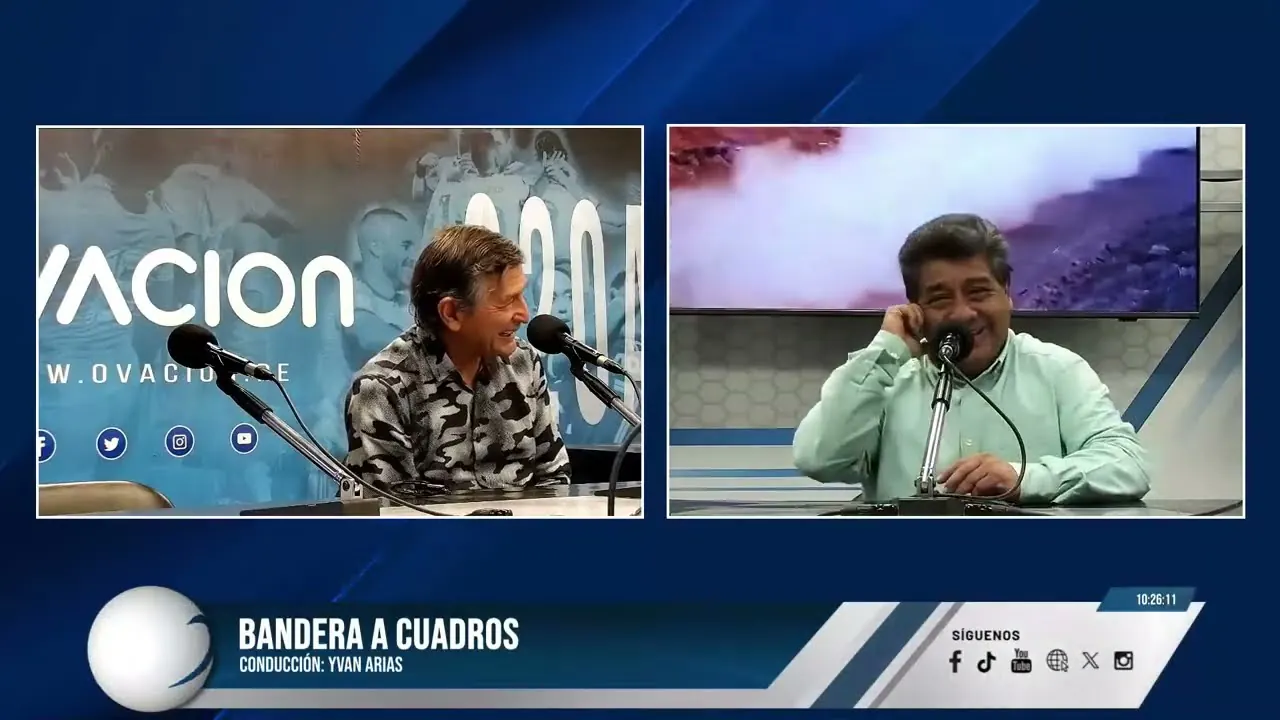 Reproducir: 🔴 #ENVIVO | BANDERA A CUADROS por RADIO OVACION