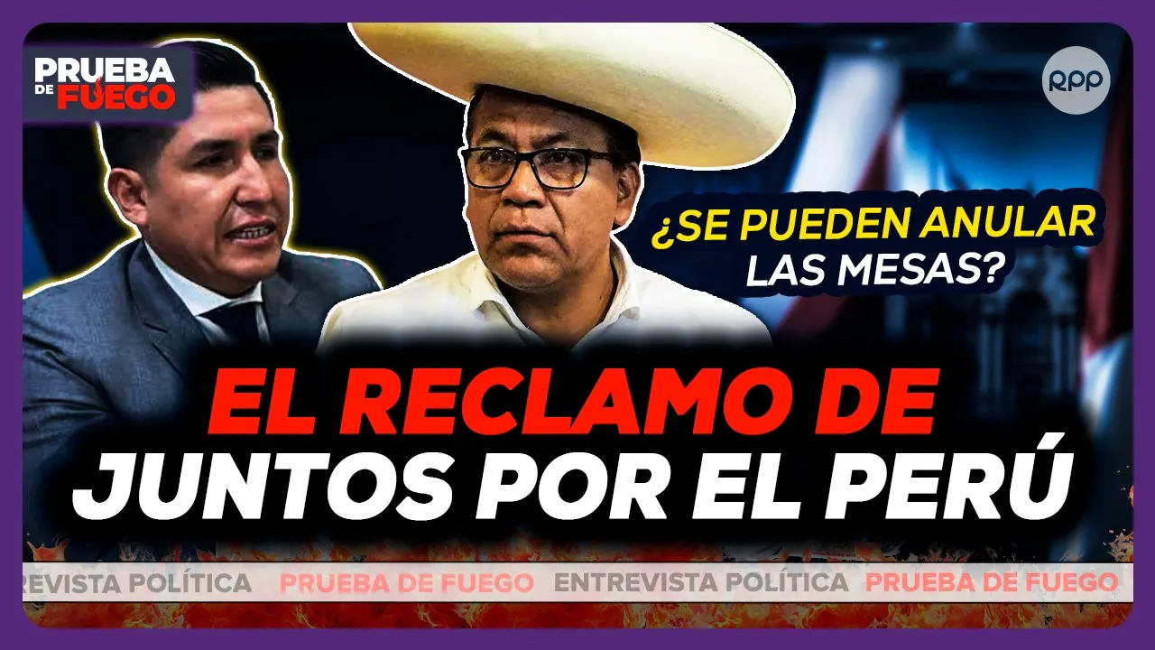 Reproducir: EN VIVO 🔴Juntos por el Perú pide anular 294 mesas en Argentina | Caída del 'Niño Guerrero' | RPP