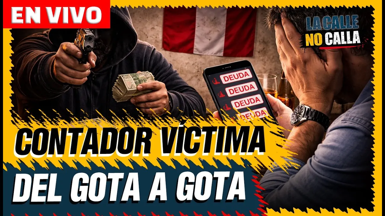 Reproducir: 🔴 EN VIVO –  CONTADOR VIVE INFIERNO POR CULPA DE EXTORSIONADORES | LA CALLE NO CALLA