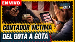 EN VIVO – CONTADOR VIVE INFIERNO POR CULPA DE EXTORSIONADORES | LA CALLE NO CALLA