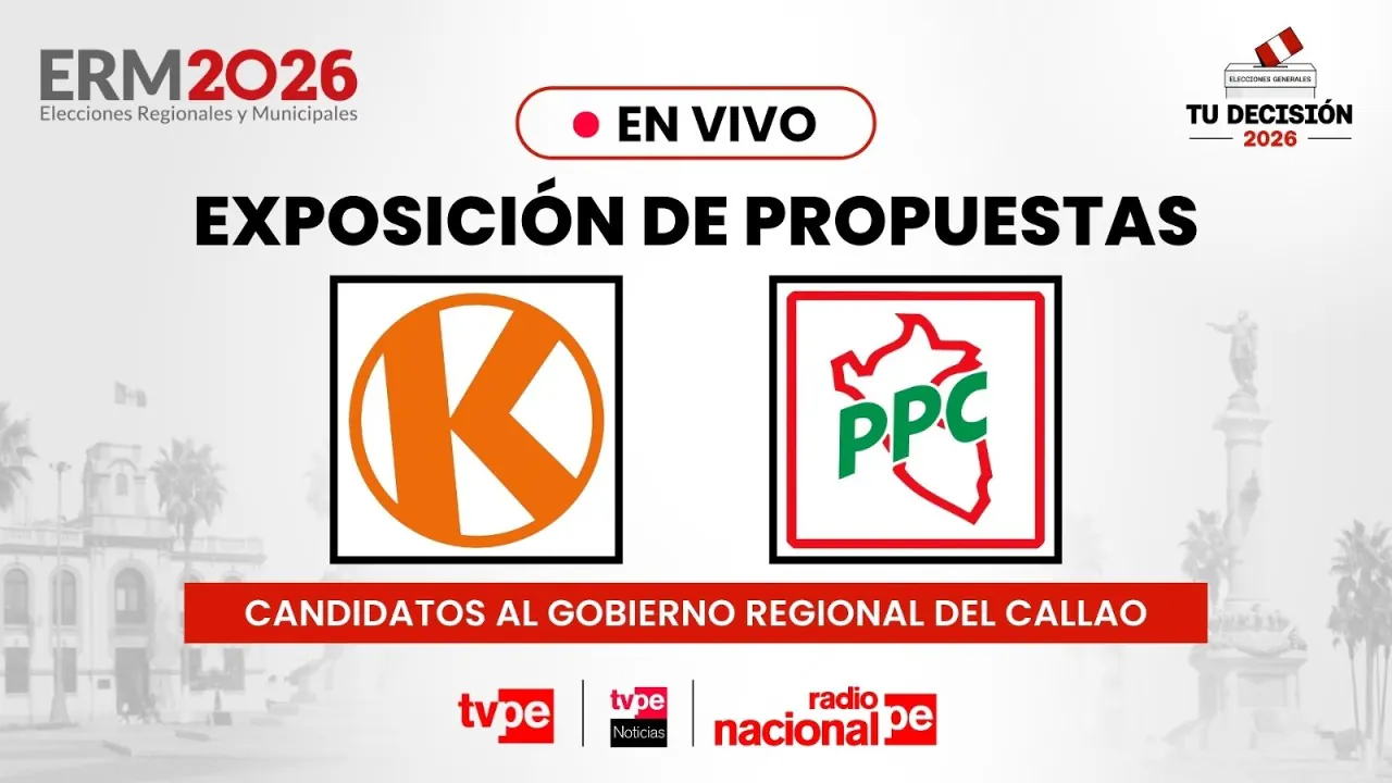 Reproducir: Candidatos al GORE del Callao: Fuerza Popular y Partido Popular Cristiano| “Tu decisión 2026”