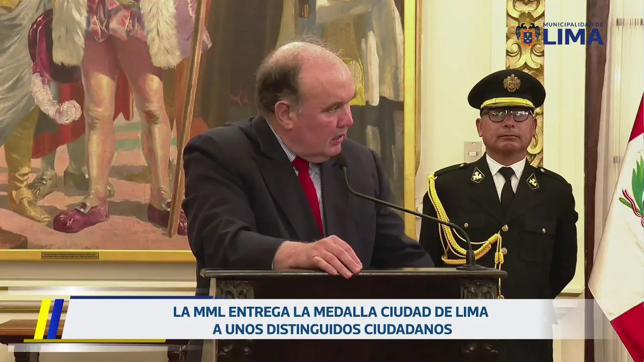 Reproducir: Entrega de la Medalla de Lima y Condecoración | 2 de octubre.