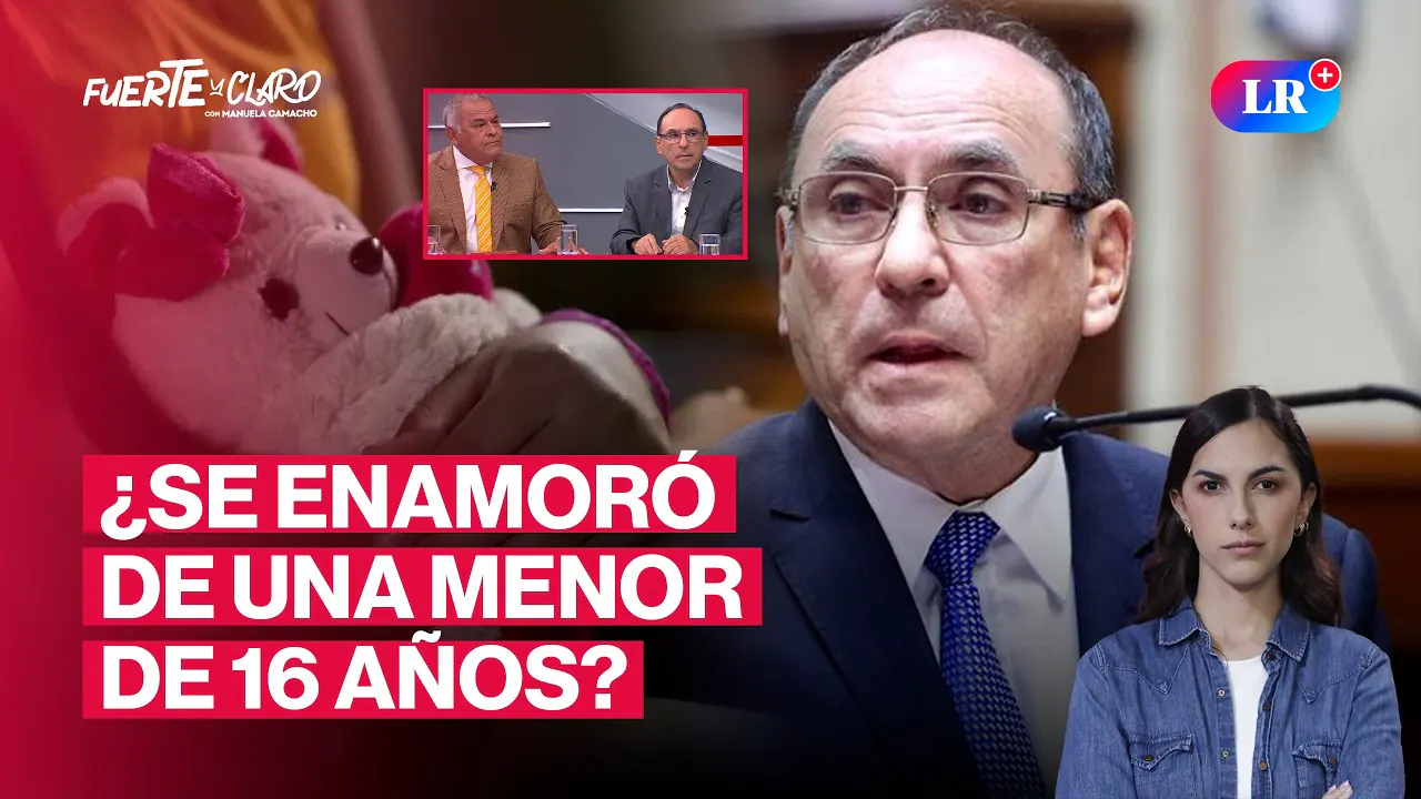 Reproducir: EXMINISTRO ROMANTIZA SU RELACIÓN CON UNA MENOR | FUERTE Y CLARO CON MANUELA CAMACHO #FEEG2026