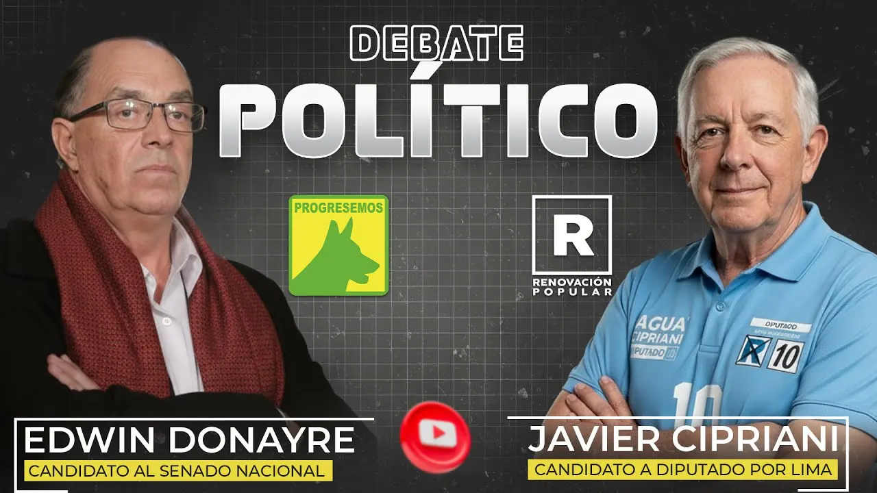 Reproducir: 🔥 GRAN DEBATE POLÍTICO | JAVIER CIPRIANI VS. GRAL. DONAYRE  | ENTREVISTA A ALEJANDRO MUÑANTE