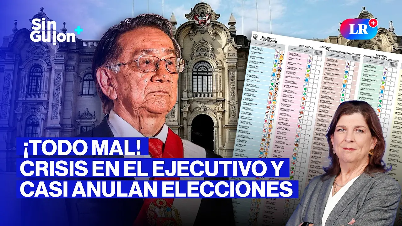 Reproducir: BALCÁZAR PODRÍA SER CENSURADO Y ELECCIONES CASI ANULADAS | SIN GUION CON ROSA MARÍA PALACIOS