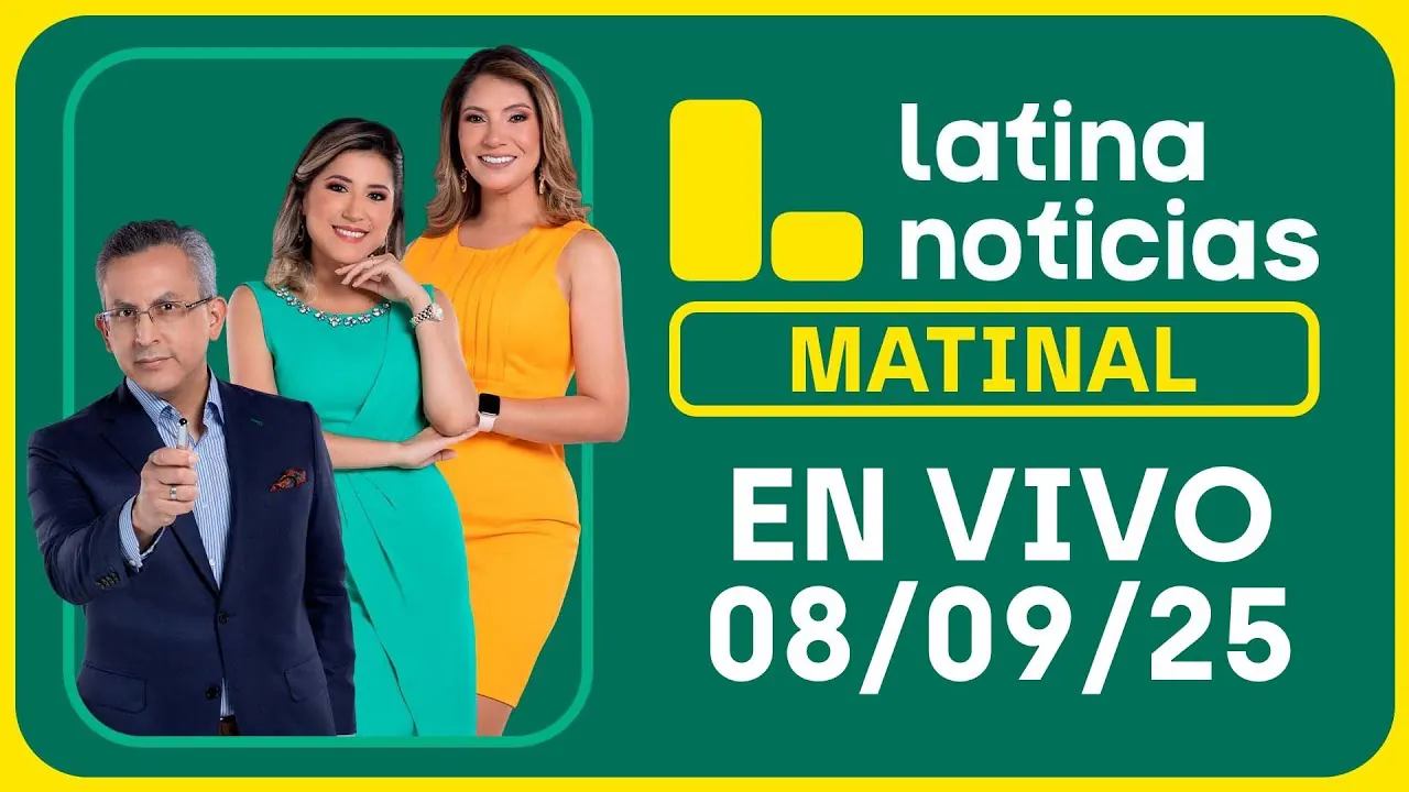 Reproducir: LATINA NOTICIAS: EDICIÓN MATINAL - LUNES 08 DE SETIEMBRE DEL 2025