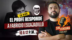 EL PROFE RESPONDE A FABRICIO ESCAJADILLO