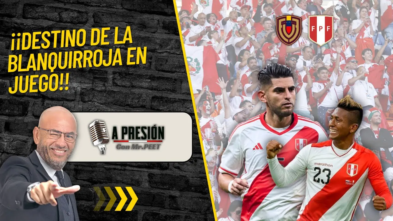 Reproducir: ¡Se decide todo en este duelo! 🔥🇵🇪 Venezuela vs. Perú en las Eliminatorias