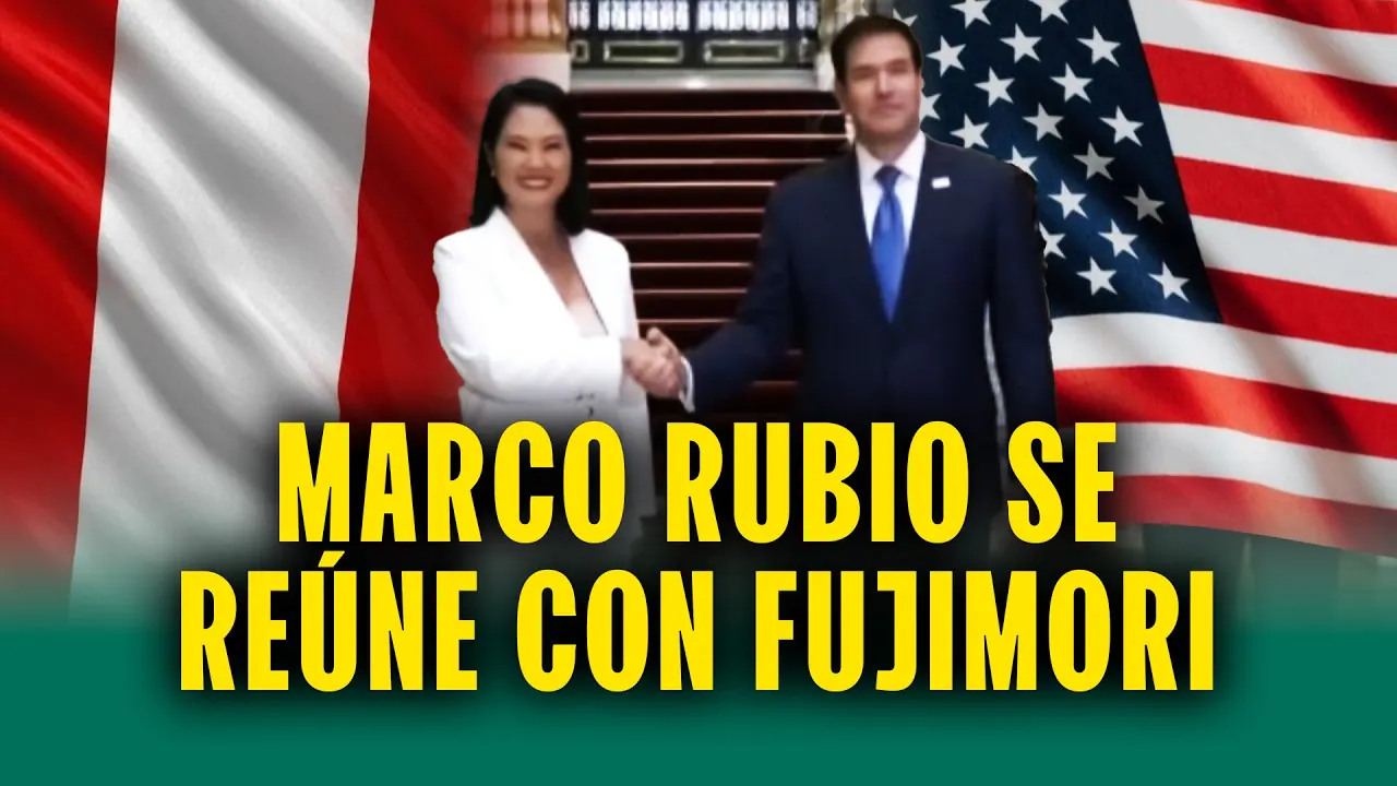 Reproducir: MARCO RUBIO Y KEIKO FUJIMORI EN VIVO: REUNIÓN CLAVE ENTRE PERÚ Y EE.UU.