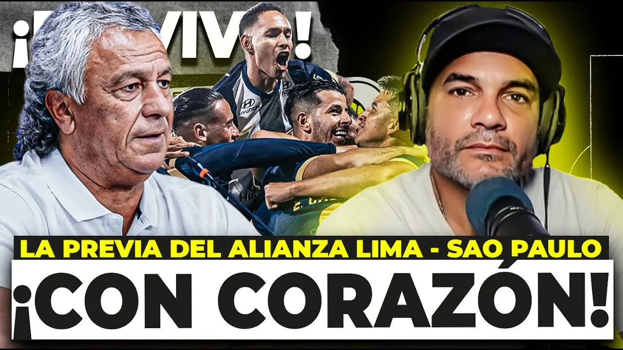 Reproducir: ALIANZA LIMA VA POR LA HAZAÑA FRENTE A  SAO PAULO | #ENVIVO COKI GONZALES ESTÁN PASANDO COSAS