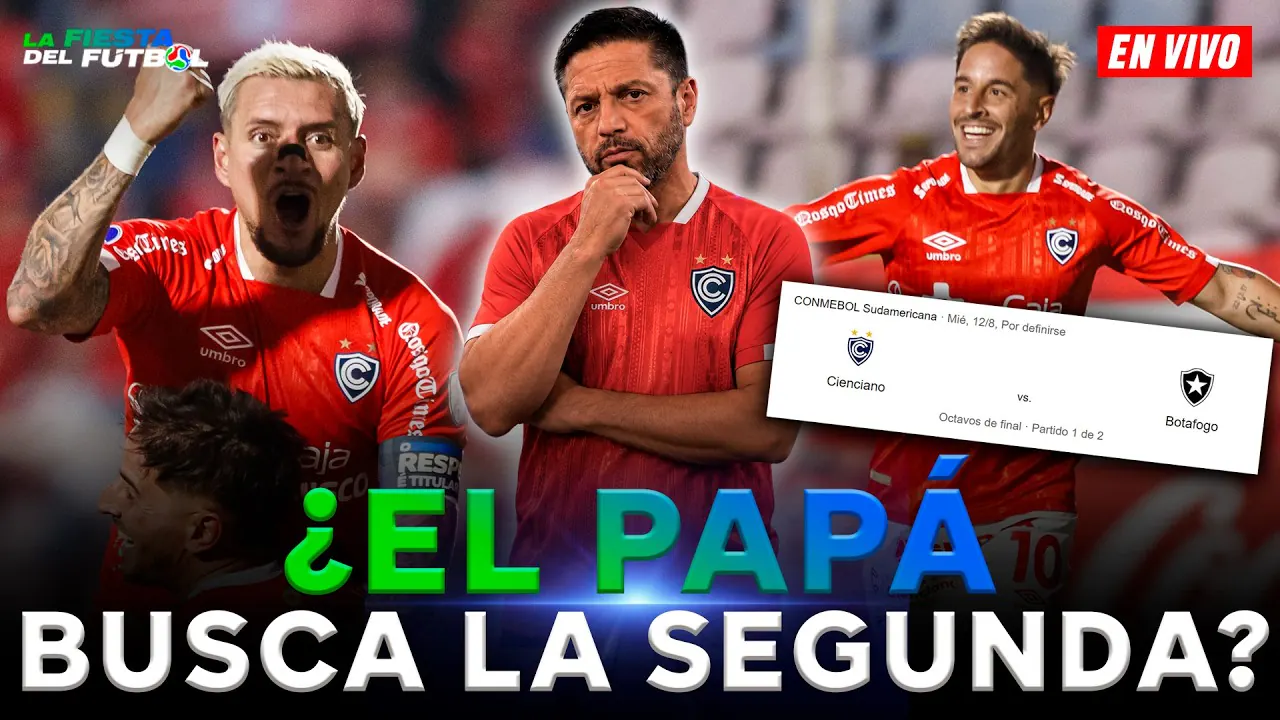 Reproducir: LA FIESTA DEL FÚTBOL: ¿BUSCA LA HAZAÑA? CIENCIANO ELIMINA A LANÚS Y AVANZA EN LA COPA SUDAMERICANA