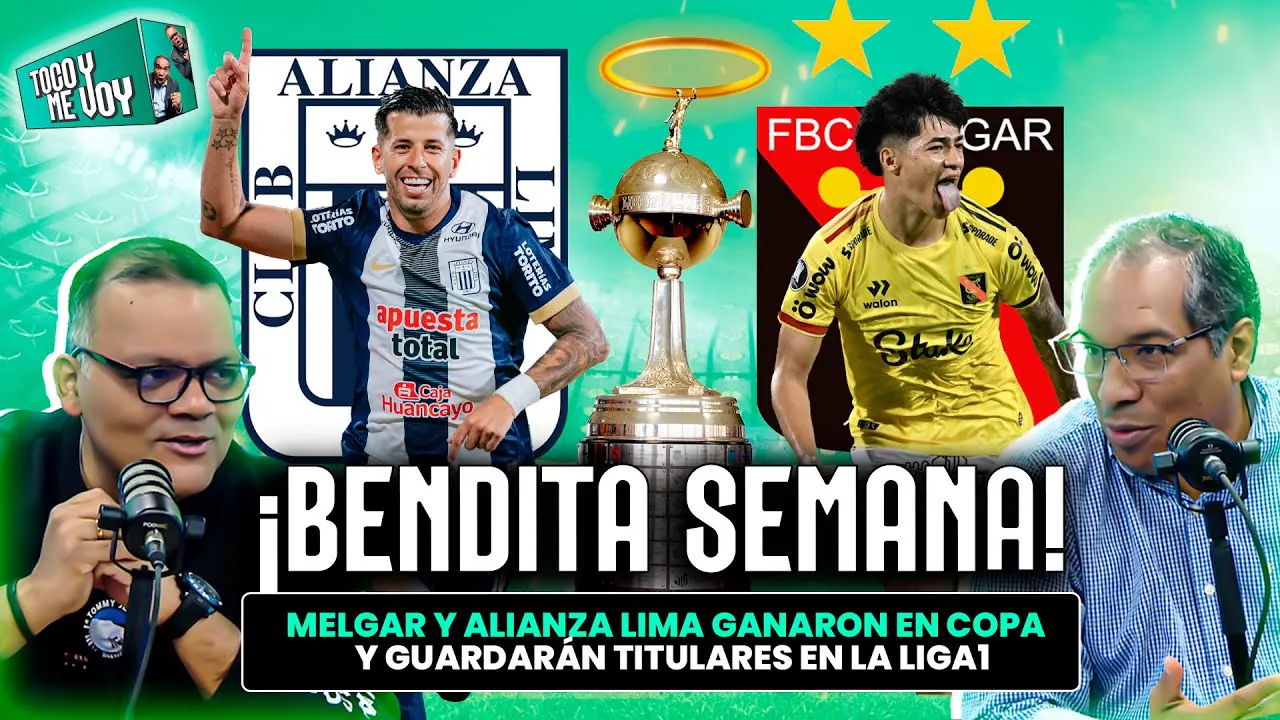 Reproducir: #ENVIVO 🔥ALIANZA LIMA Y MELGAR CERRARON UNA SEMANA REDONDA EN LA LIBERTADORES #TOCOYMEVOY
