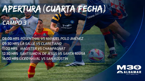Fútbol ¡EN VIVO! -MASTER 30 INTERCOLEGIOS¡En vivo!
