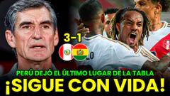 ¡PERÚ SIGUE CON VIDA! SELECCIÓN PERUANA VENCIÓ 3-1 A BOLIVIA Y QUEDÓ A TRES PUNTOS DEL REPECHAJE