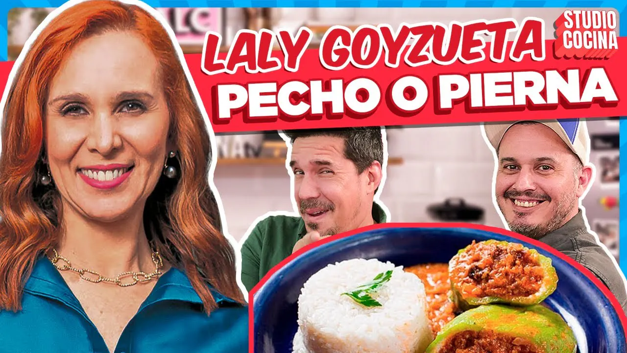 Reproducir: LALY GOYZUETA ES LA INNOMBRABLE 🫣 I Caigua rellena I Studio Cocina
