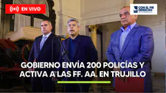 GOBIERNO ANUNCIA ACCIONES DE LA PNP Y LAS FUERZAS ARMADAS EN TRUJILLO | HORA PUNTA