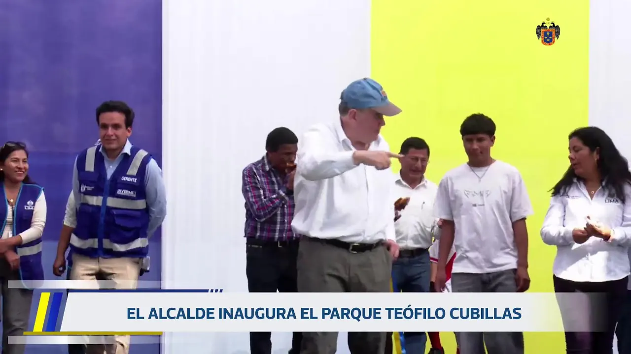 Reproducir: Inauguración del parque Teófilo Cubillas en Puente Piedra | 6 de octubre.