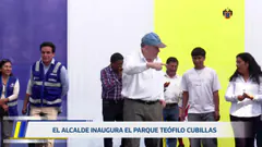 Inauguración del parque Teófilo Cubillas en Puente Piedra | 6 de octubre.