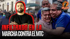 INFILTRADOS EN LA MARCHA CONTRA EL MTC | ¡LOS ENVIARÓN HASTA CON BUSES!