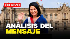 KEIKO FUJIMORI: ANÁLISIS DE SU PRIMER MENSAJE A LA NACIÓN | EN VIVO | El Comercio
