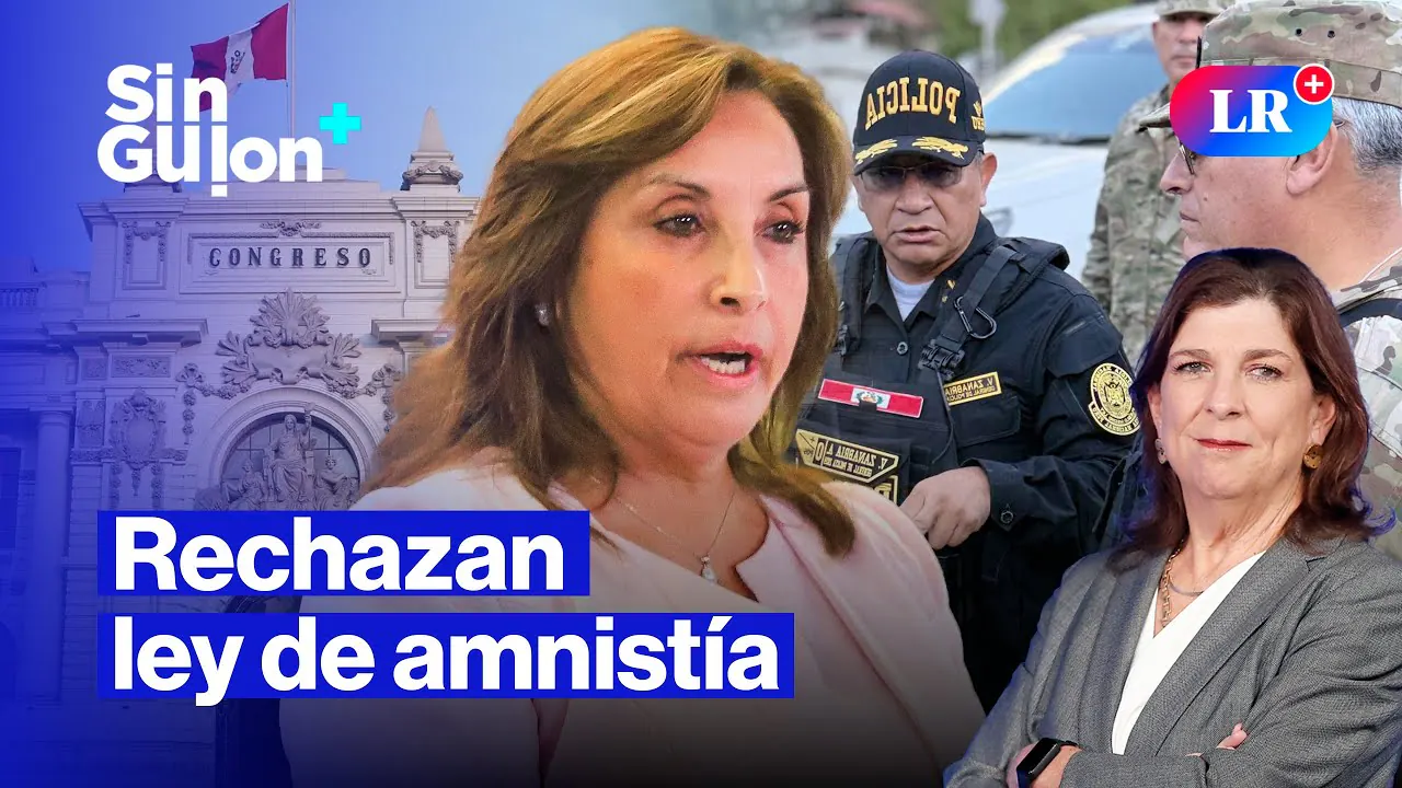 Reproducir: Rechazo a la AMNISTÍA y VIZCARRA y el sistema de JUSTICIA | Sin Guion con ROSA MARÍA PALACIOS