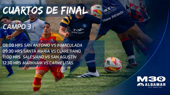 Fútbol ¡EN VIVO! - MASTER 30 INTERCOLEGIOS