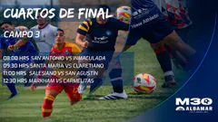 Fútbol ¡EN VIVO! - MASTER 30 INTERCOLEGIOS