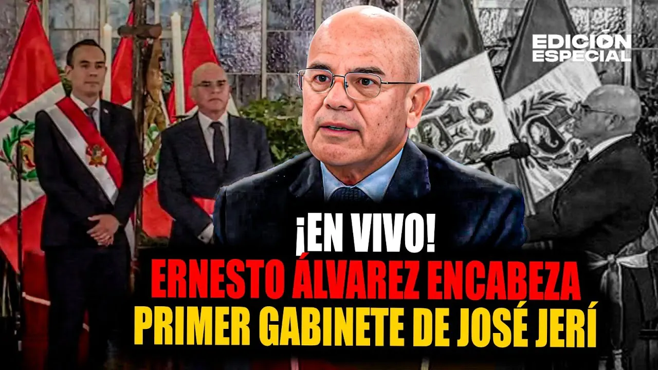Reproducir: #EnVivo Ernesto Álvarez, expresidente del TC, lidera primer gabinete de presidente José Jerí