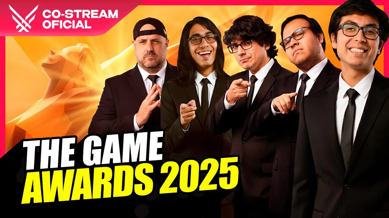 Reproducir: THE GAME AWARDS 2025 (Co-Stream OFICIAL): Reacción EN VIVO Y EN ESPAÑOL con NUESTRA COMUNIDAD