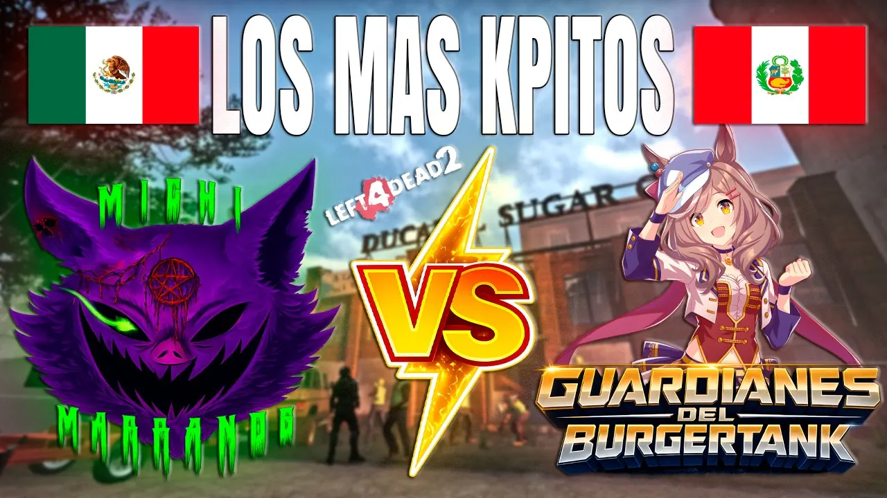 Reproducir: Los Mas Kpos De Todo LEFT 4 DEAD 2 | Guardianes VS Marranos | Perú VS México | #left4dead2