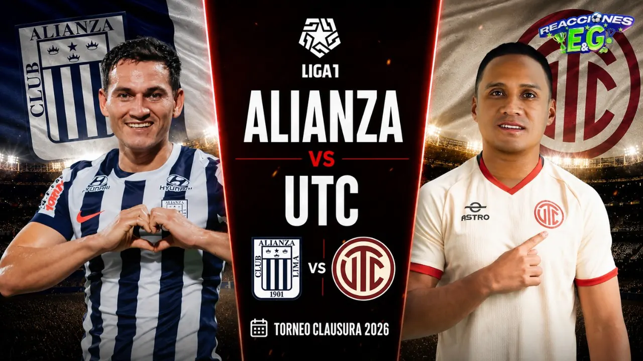 Reproducir: [REACCION] ALIANZA VS UTC REACCIÓN EN VIVO | TORNEO CLAUSURA 2026